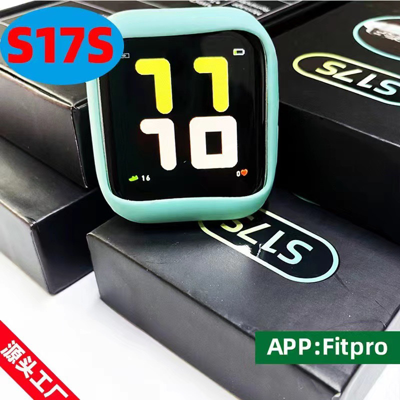 S17S跨境智能手表smartwatch7适用苹果华为电话手表图
