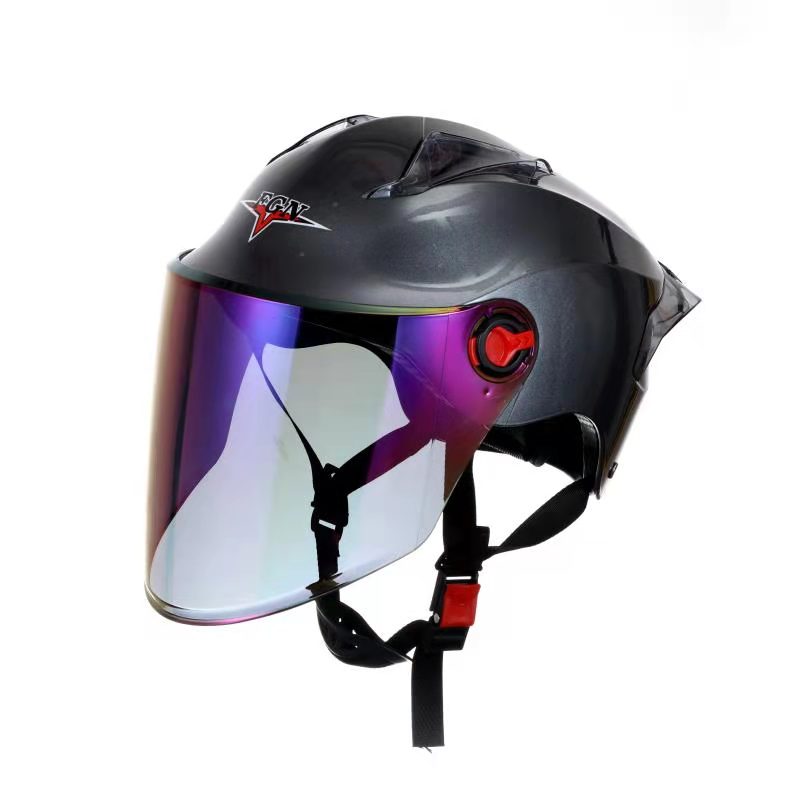 Electric bike helmet for all seasons: Men's large size 65cm, summer safety helmet, women's large head, UV protection 507 Specification image