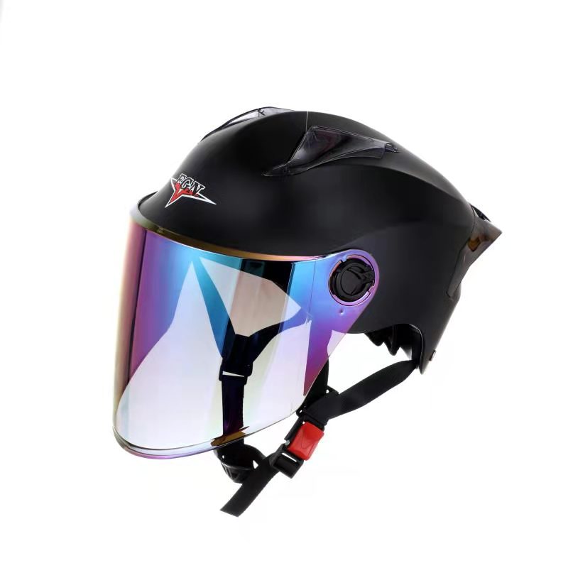 Electric bike helmet for all seasons: Men's large size 65cm, summer safety helmet, women's large head, UV protection 507 Item Picture