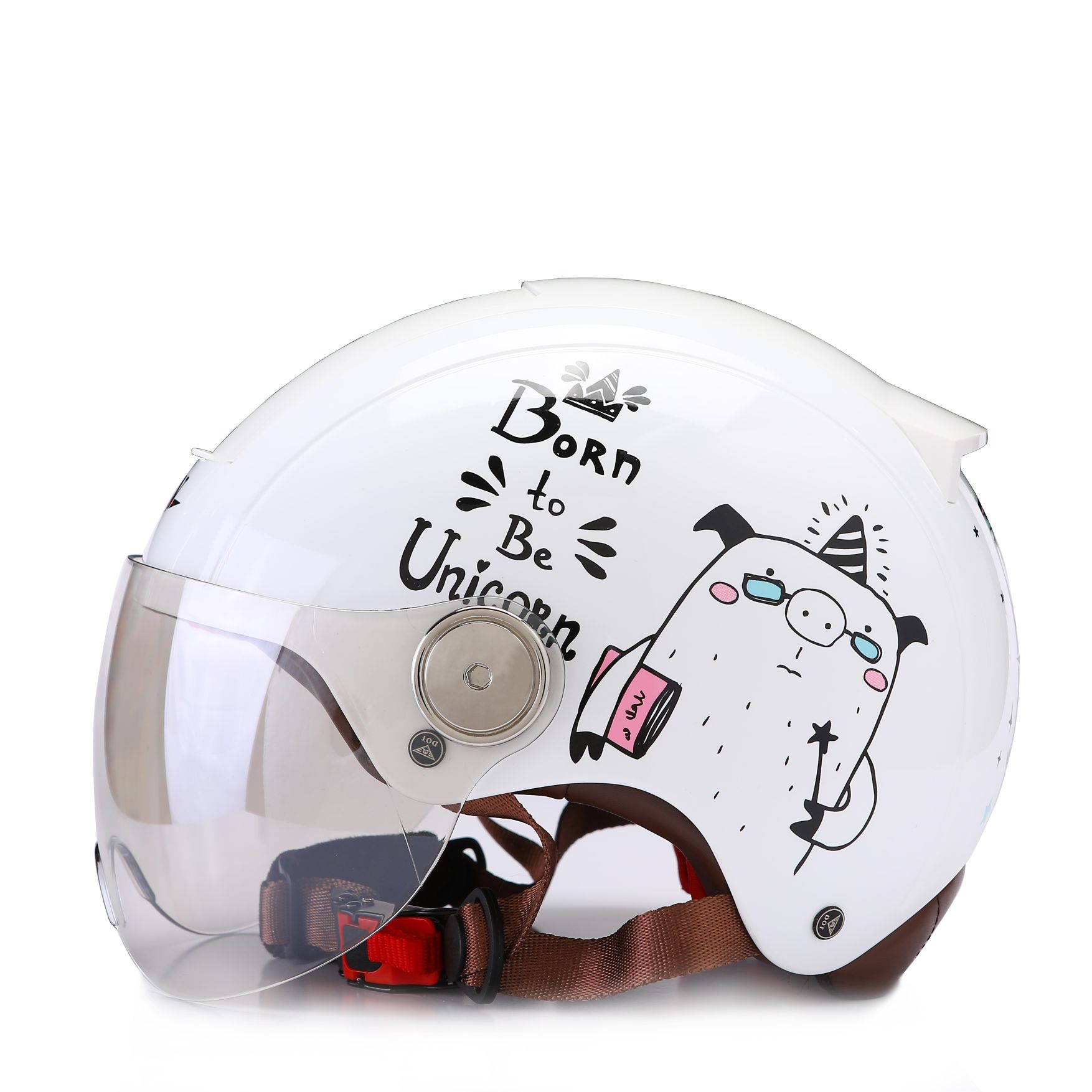 FGN Electric Vehicle Safety Helmet All-Season Half Helmet 210 Specification image