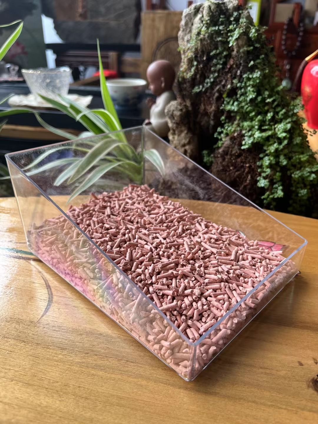 水晶仓鼠厕所，洗澡盒，尺寸18/13.3/11厘米三色透明/浅粉/浅蓝/详情图9