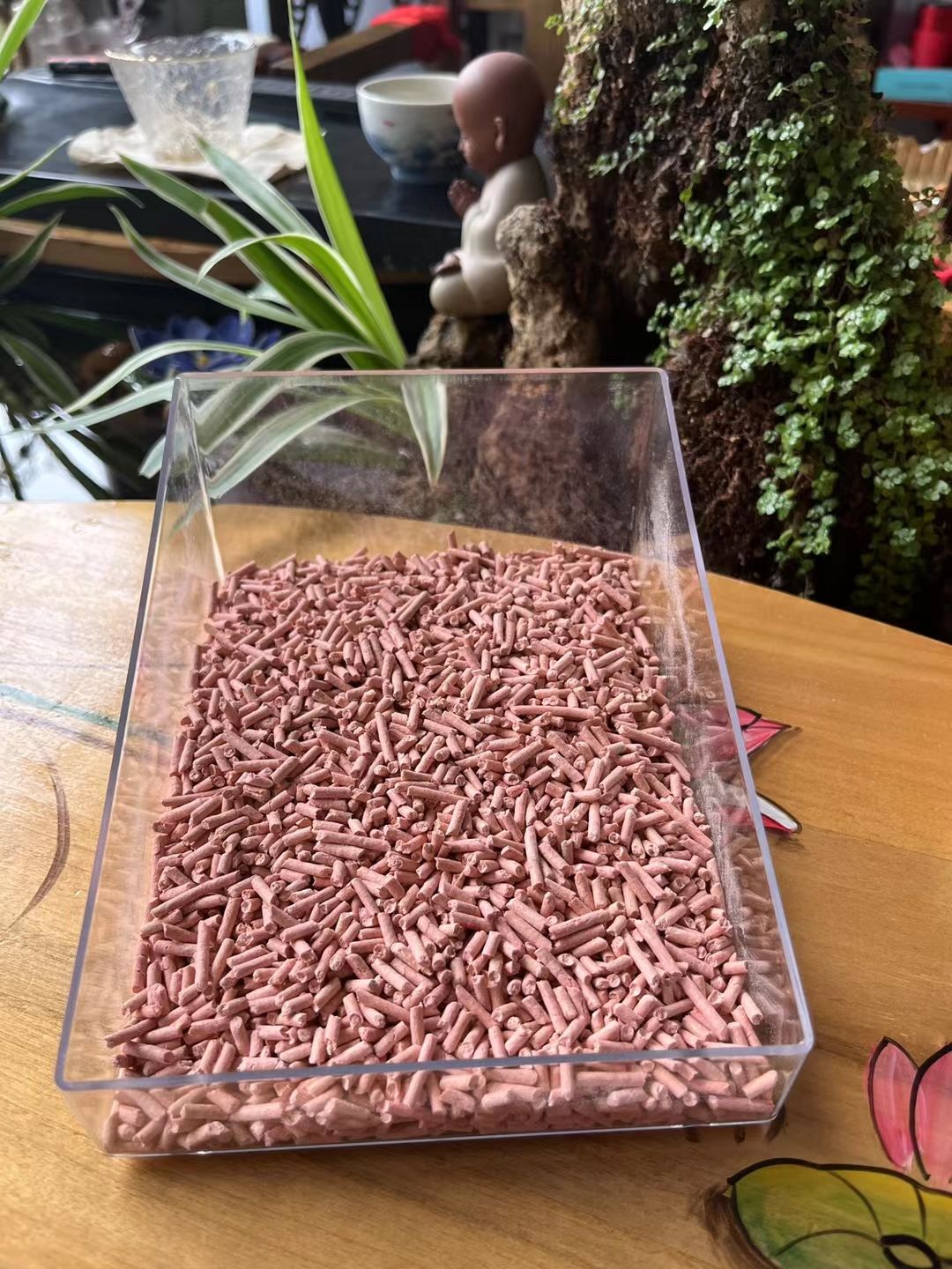 水晶仓鼠厕所，洗澡盒，尺寸18/13.3/11厘米三色透明/浅粉/浅蓝/详情图10