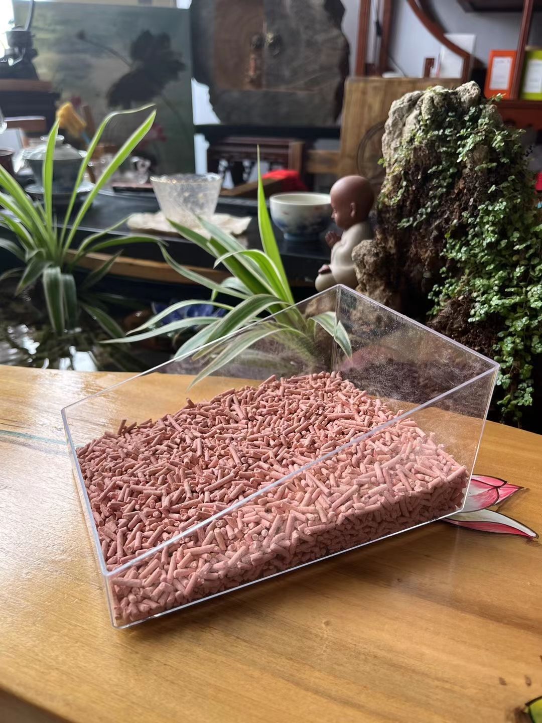 水晶仓鼠厕所，洗澡盒，尺寸18/13.3/11厘米三色透明/浅粉/浅蓝/详情图4