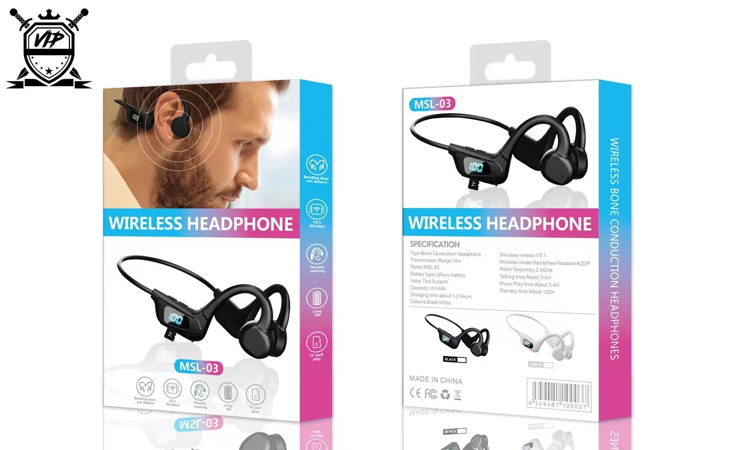 سماعات الأذن من طراز غوانغدونغ سو، سماعة نقل العظام البلوتوث، MSL-03. Application Scenario