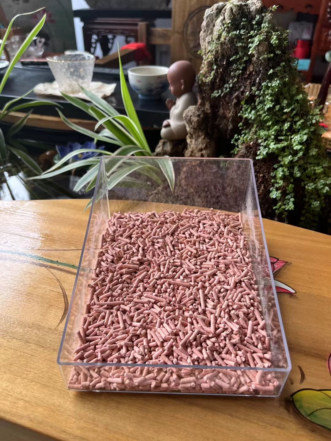 水晶仓鼠厕所，洗澡盒，尺寸18/13.3/11厘米三色透明/浅粉/浅蓝/详情图3