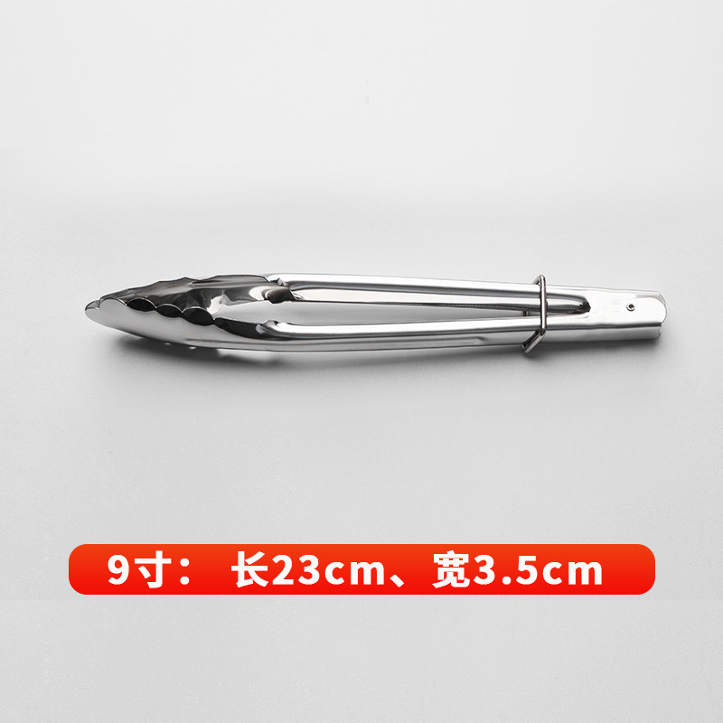 不锈钢食物夹细节图
