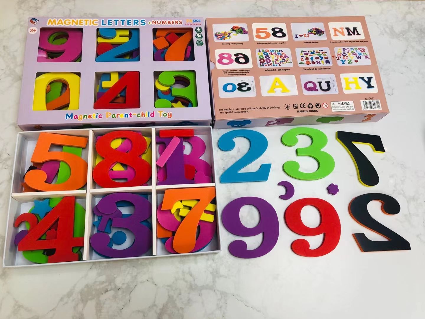 Alphanumeric Arabic English literacy cards detail image 7