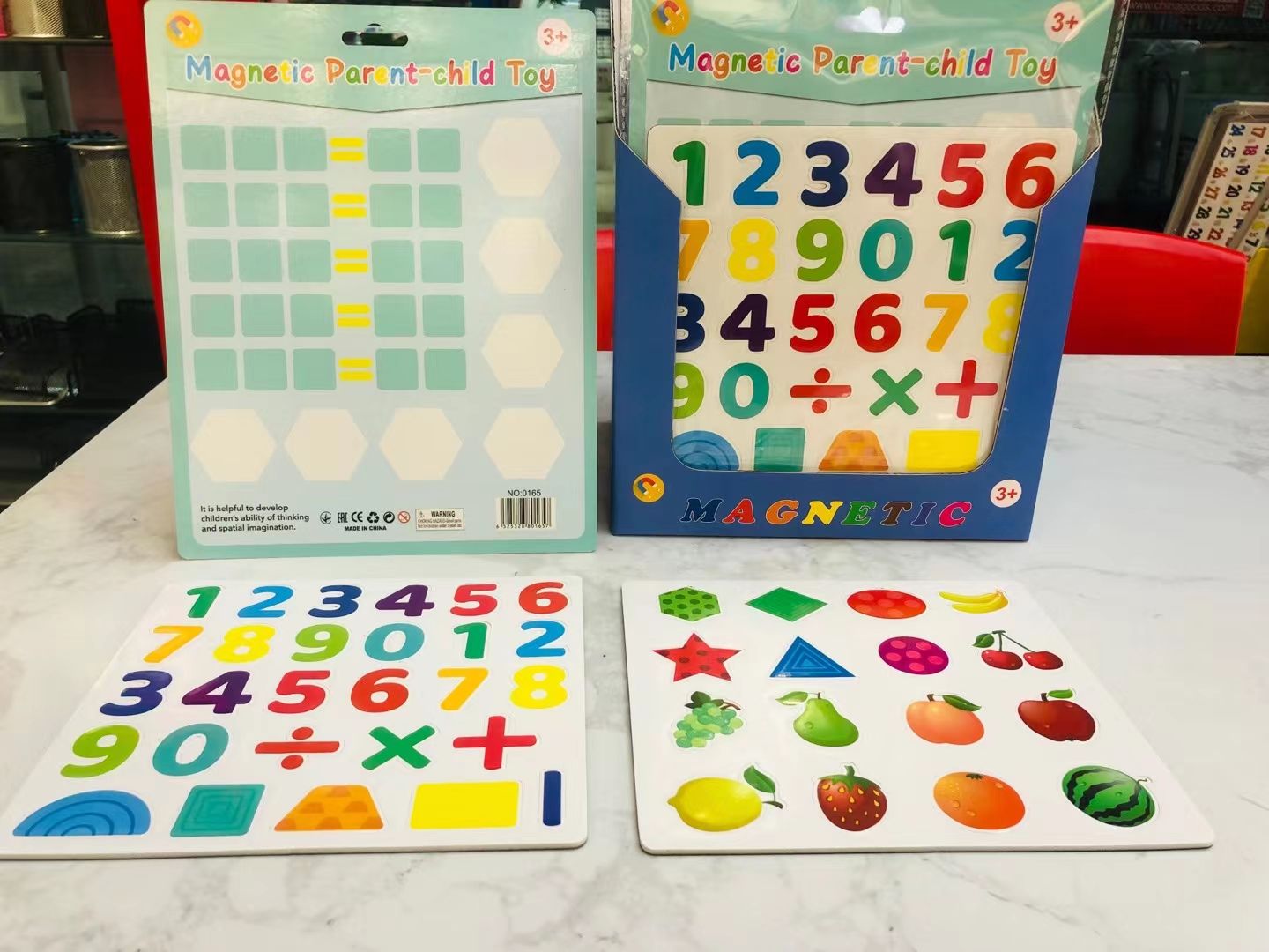 Alphanumeric Arabic English literacy cards detail image 4