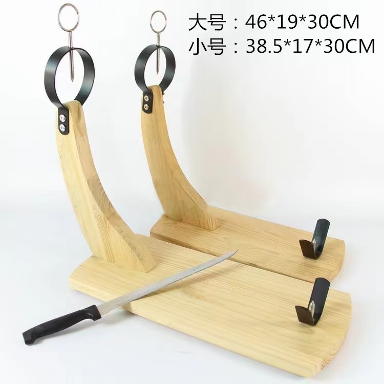 西班牙火腿架/火腿架/安装火腿白底实物图