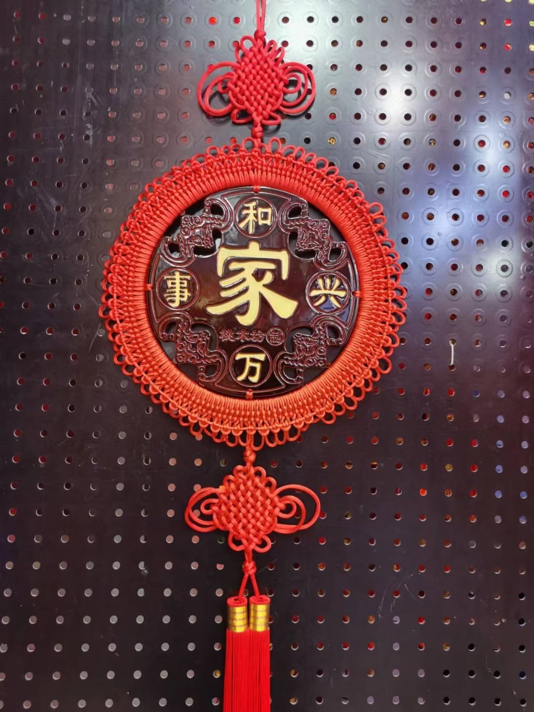 木制中国结 葫芦 福袋结详情图2