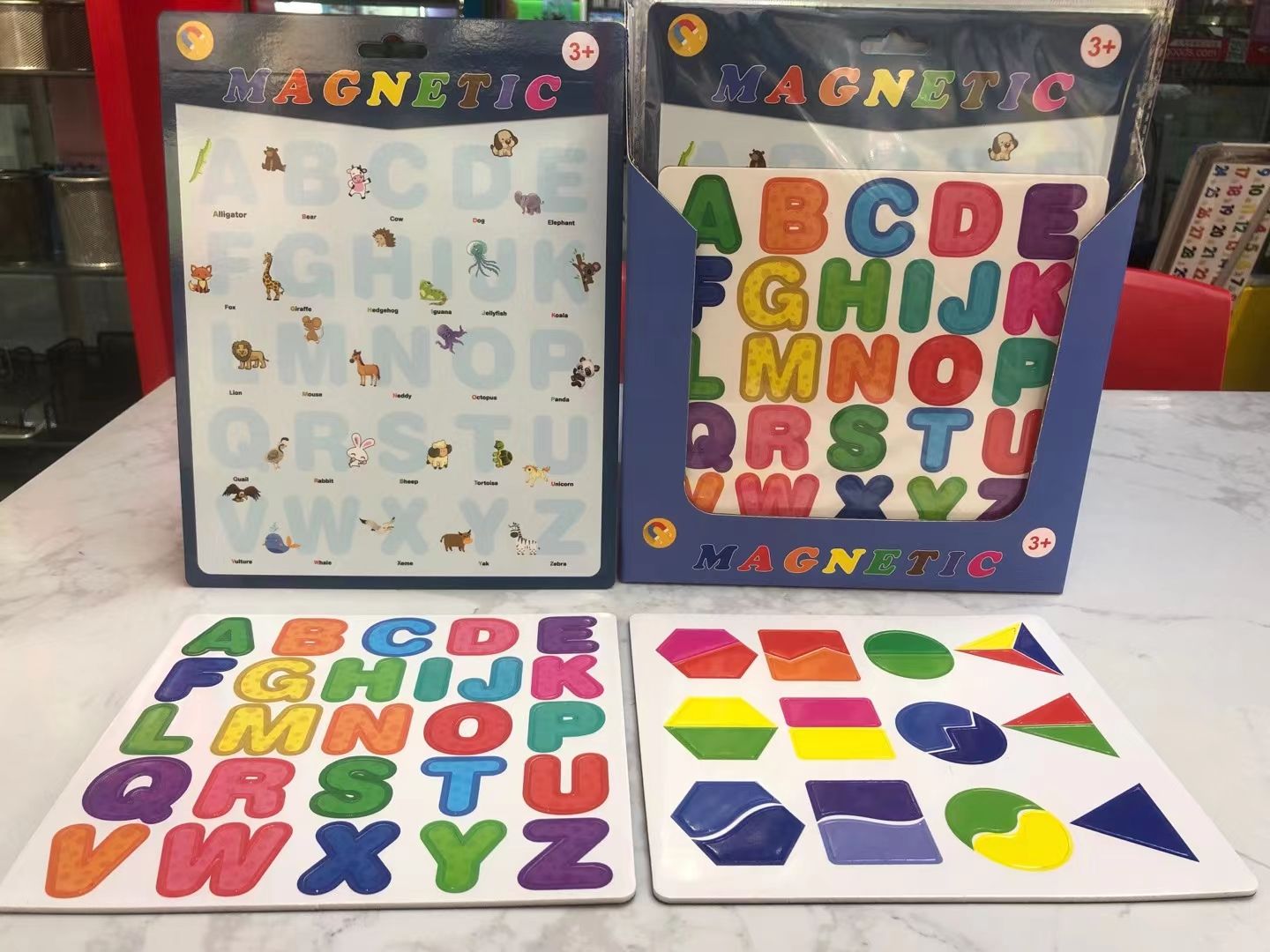 Alphanumeric Arabic English literacy cards detail image 6