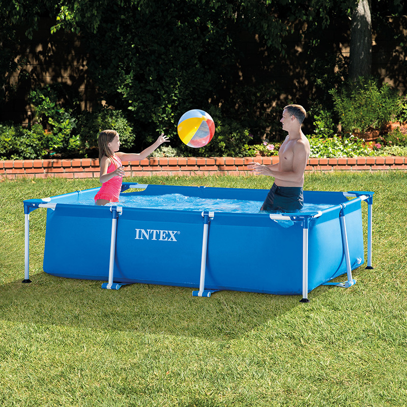 56401 stand piscina sin inflable patio exterior familia engrosamiento piscina details Picture