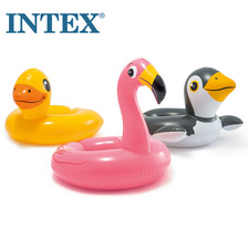 INTEX 59220 儿童救生圈腋下圈游泳圈开口卡通动物浮圈