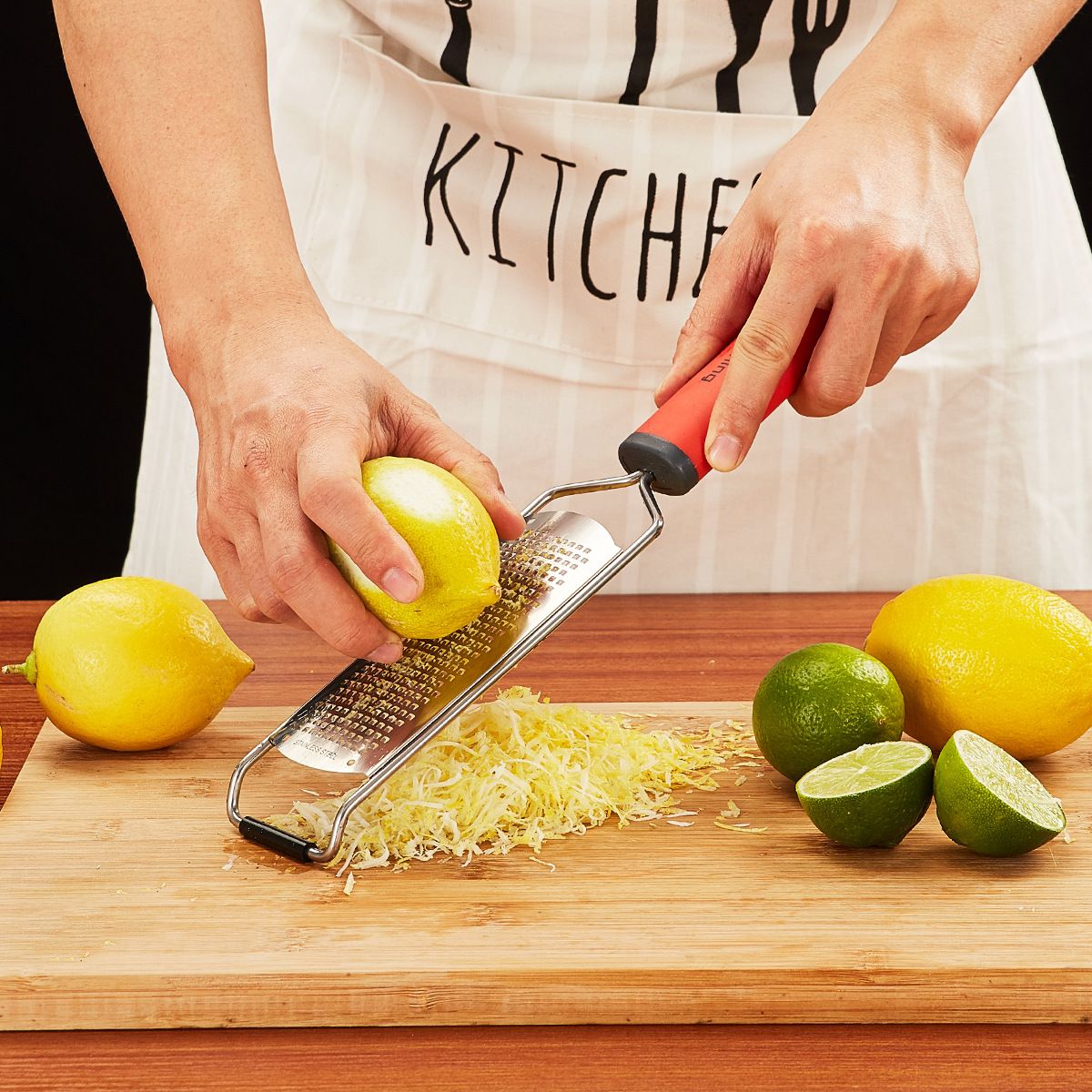 Manufacturer's stainless steel cheese grater, multi-purpose lemon and fruit and vegetable grater, potato and radish slicer, kitchen small tools detail image 5
