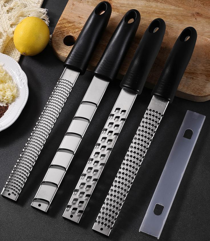 Manufacturer's stainless steel cheese grater, multi-purpose lemon and fruit and vegetable grater, potato and radish slicer, kitchen small tools detail image 8