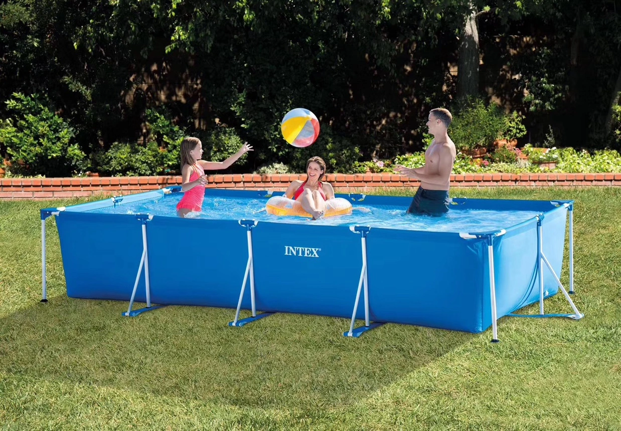 INTEX28273 niños soporte de tubo para piscina 4.5M soporte de tubo rectangular piscina de juegos de natación piscina al aire libre Specification image