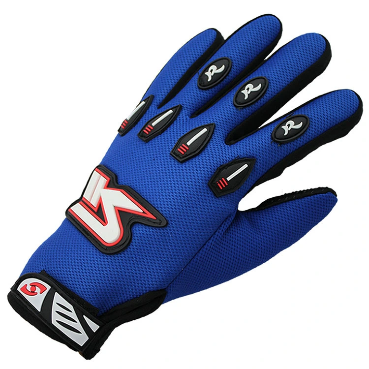 Wholesale of long-finger gloves for motorcycle racing and mountain bike sports gloves of all sizes detail image 2