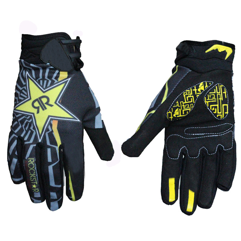 Rockstar motorcycle, bicycle, outdoor riding gloves for men and women, all-season gloves detail image 3