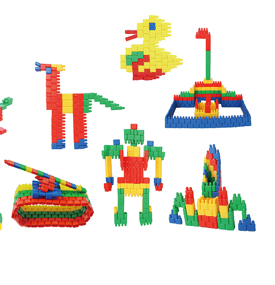 小火箭子弹头积木益智类拼搭积木3-6岁培养小朋友动手能力详情图4