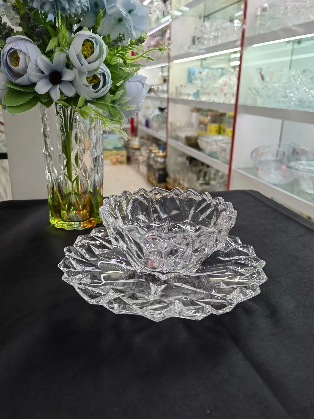 DELISOGA 新款冰恋碗碟12件套 礼品盒包装