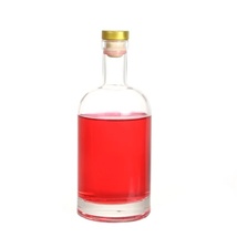 冰酒瓶玻璃空瓶375ml酒瓶创意伏特加酒瓶500ml葡萄酒果酒玻璃酒瓶