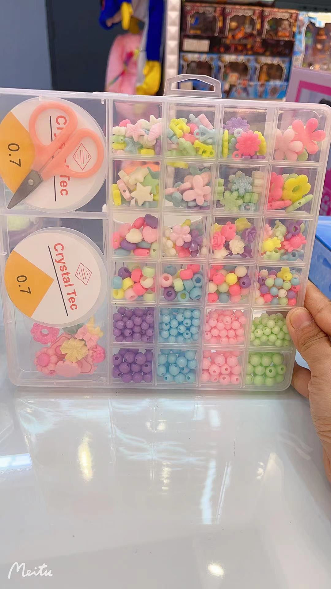 Keqi Toys Beaded Toys, diy beaded necklaces and bracelets, multiple styles, complete configuration 01