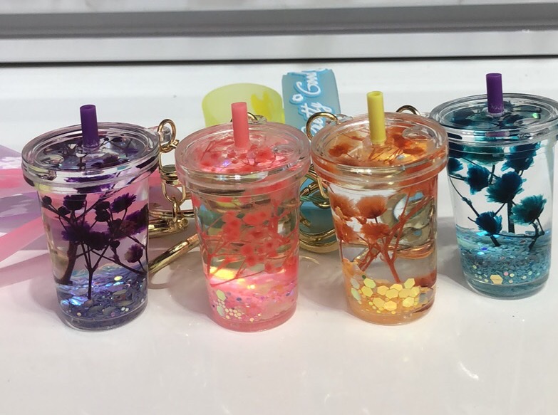 入油钥匙扣/花瓣海星/600个一件产品图