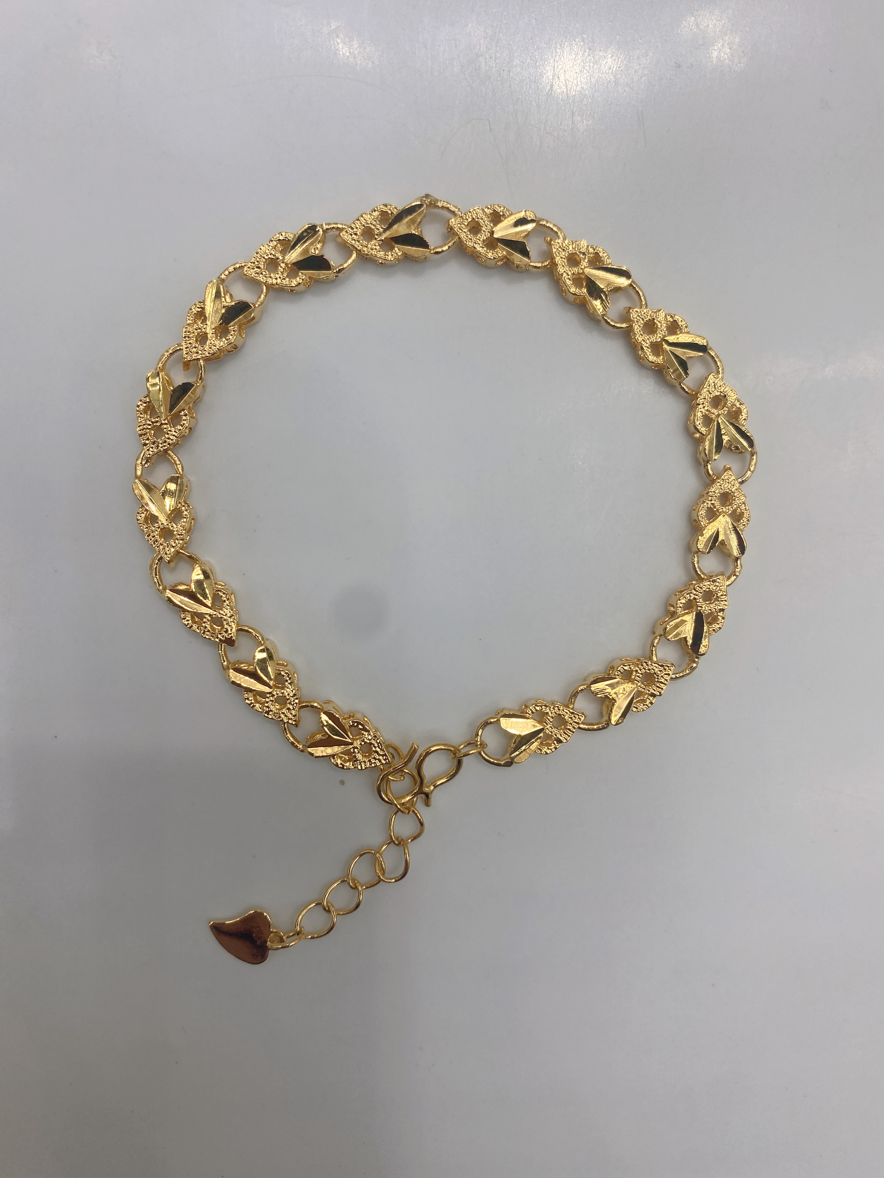 女款 保色 流行 美丽 保色沙金葫芦手链2