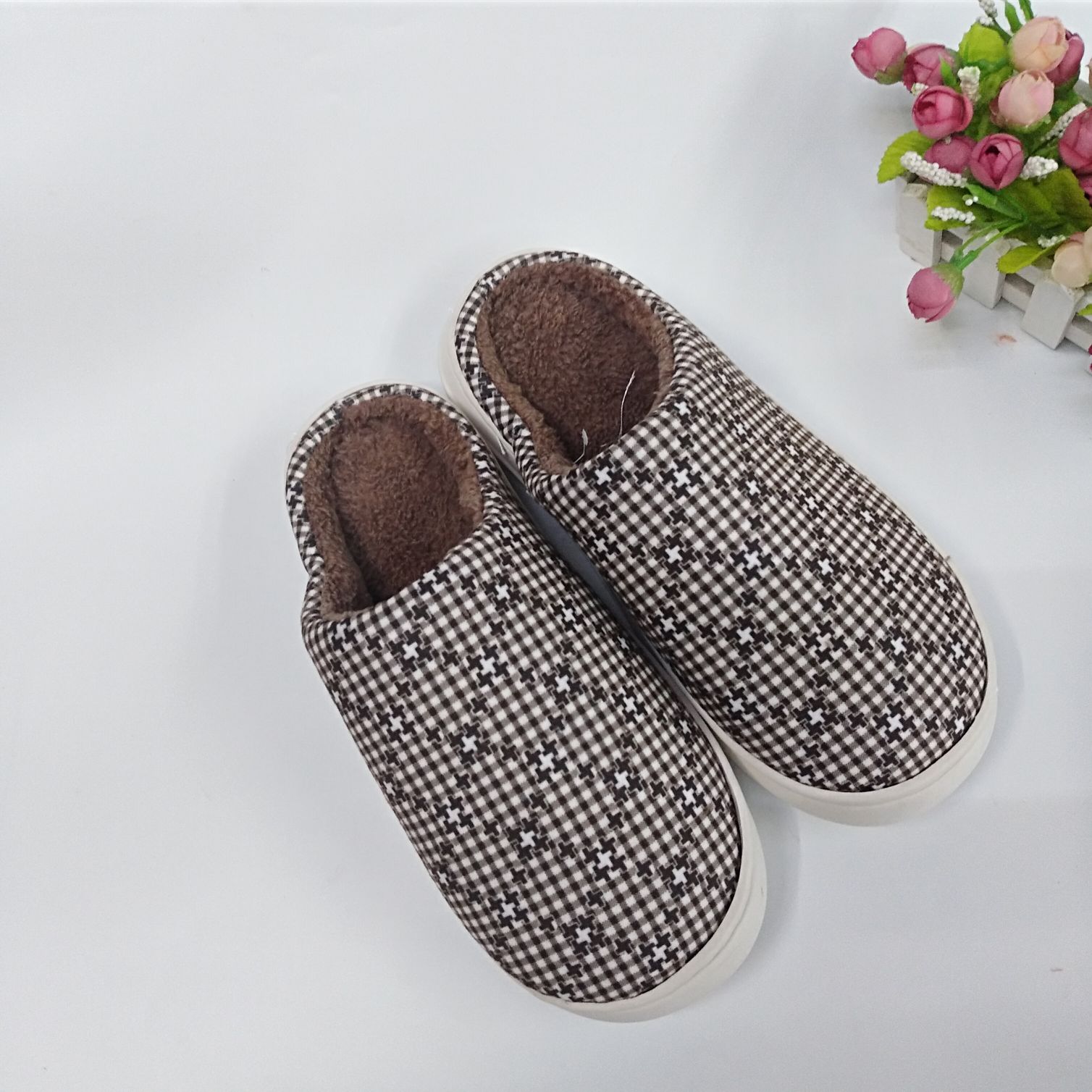 （10双装）男女家居棉拖鞋，颜色随机，男女混详情图15