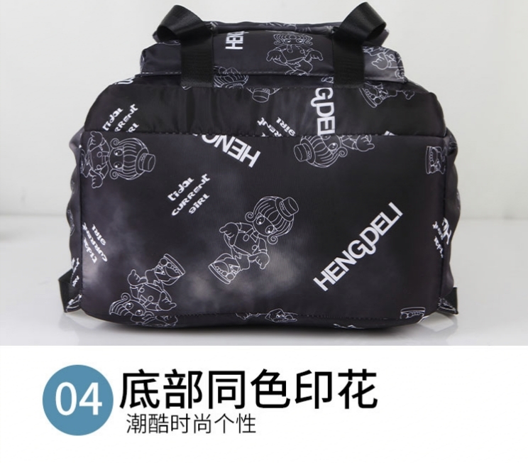 Hengdeli Student Backpack High School Leisure Large Capacity Backpack undefined