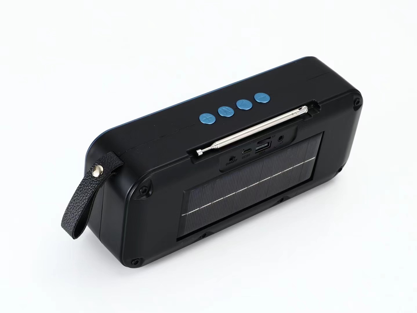 E39新款太阳能蓝牙音响收音机户外手提便携小音箱 详情图4