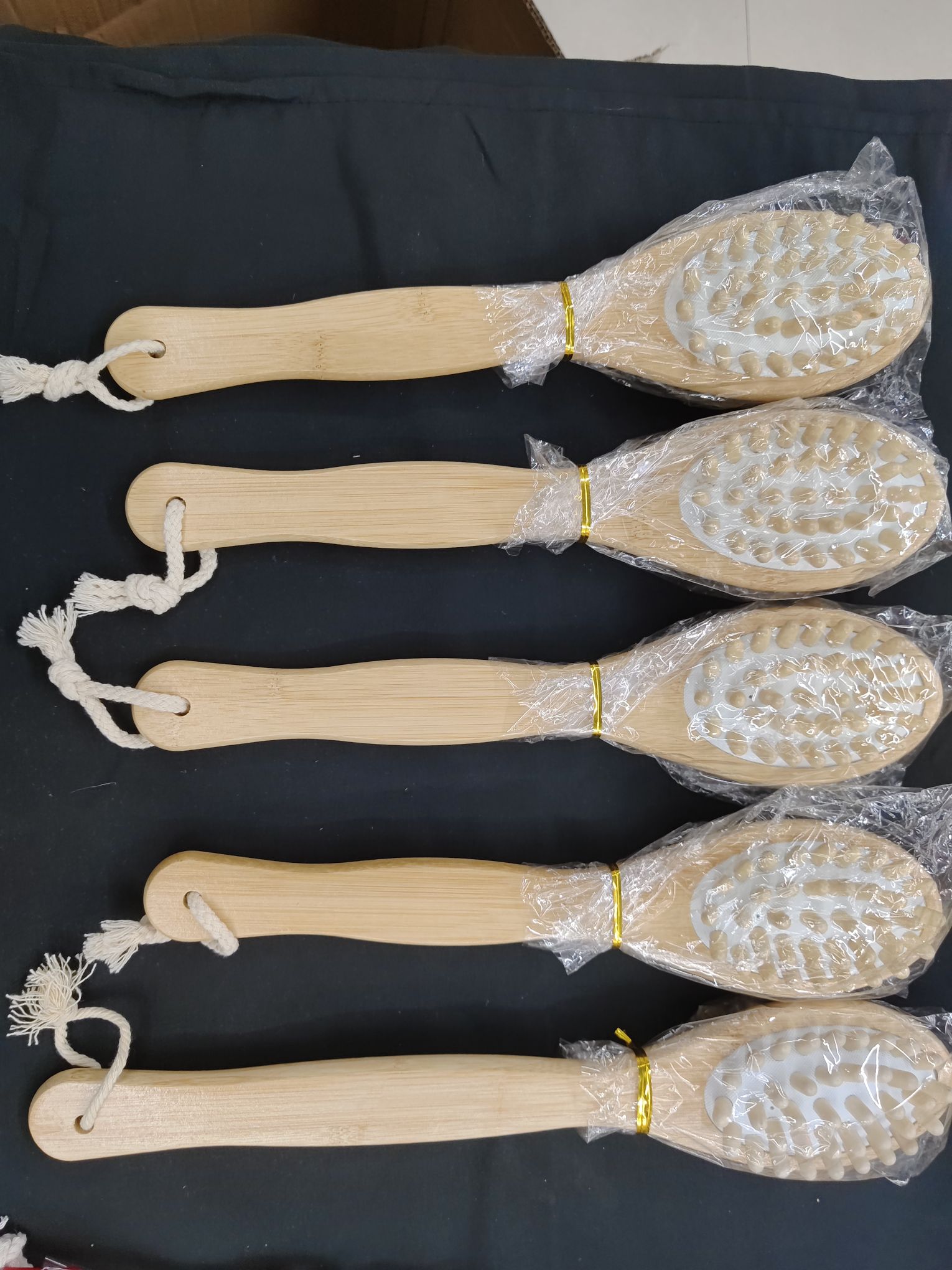 570 Double-sided integrated bath brush, Hemu detail image 3