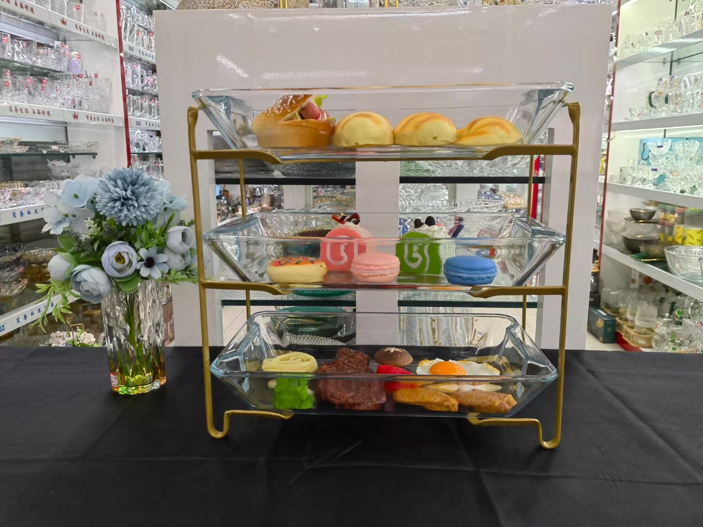 三件套/长方形餐盘细节图