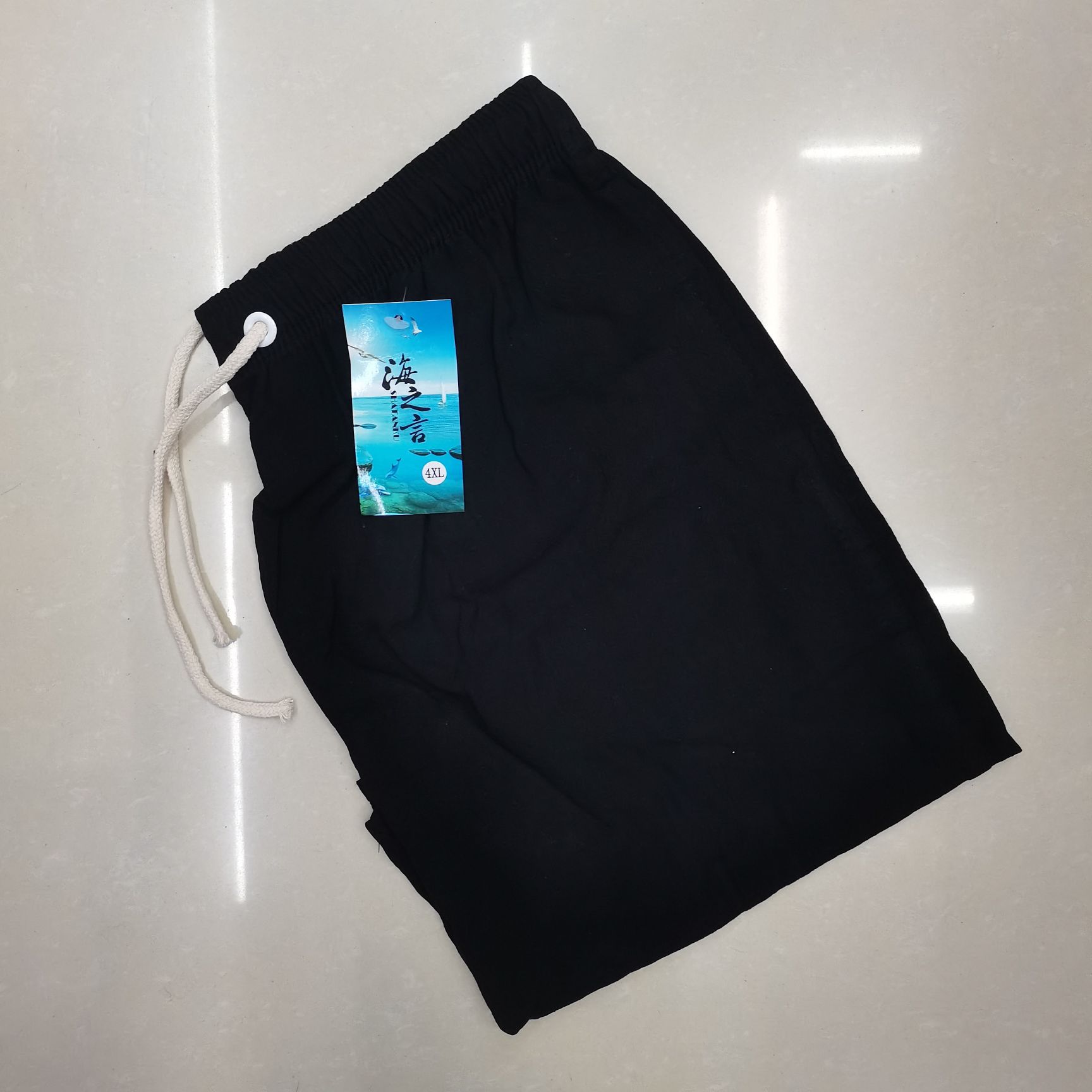 Summer Washed Cotton Beach Pants Breathable And Fat Beach Pants Application Scenario