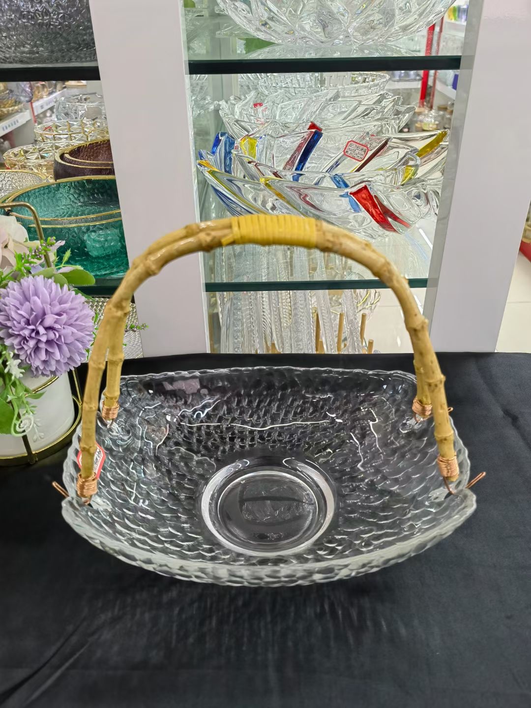 新款日式竹编提篮 TL-01-MT鹅卵石