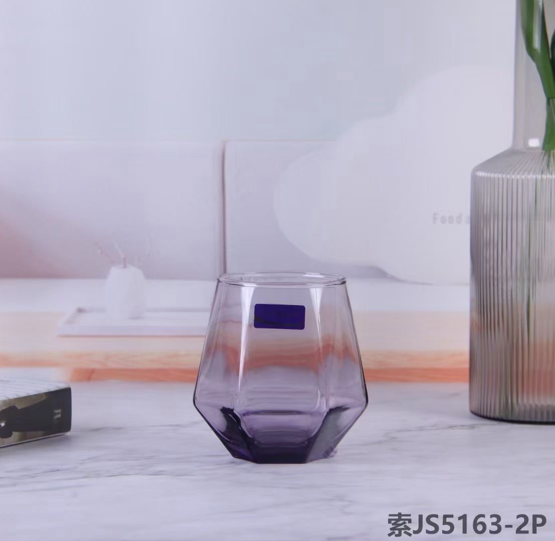 紫罗兰系列水杯 JS5163-2P(340ml)