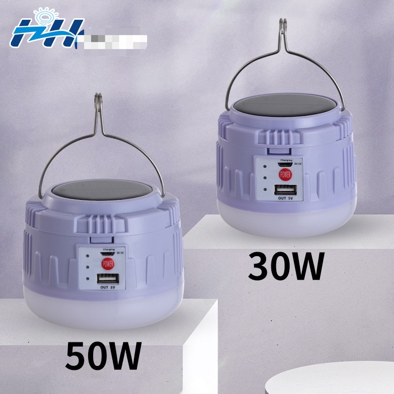 New LED rechargeable bulbs, bulb lamps, solar street stall night market lights, mobile outdoor camping power outage emergency lights Specification image
