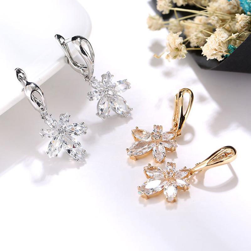 Wholesale of fashionable European and American earrings, 18K gold copper-plated ear buckles, exaggerated earrings and stud earrings detail image 4