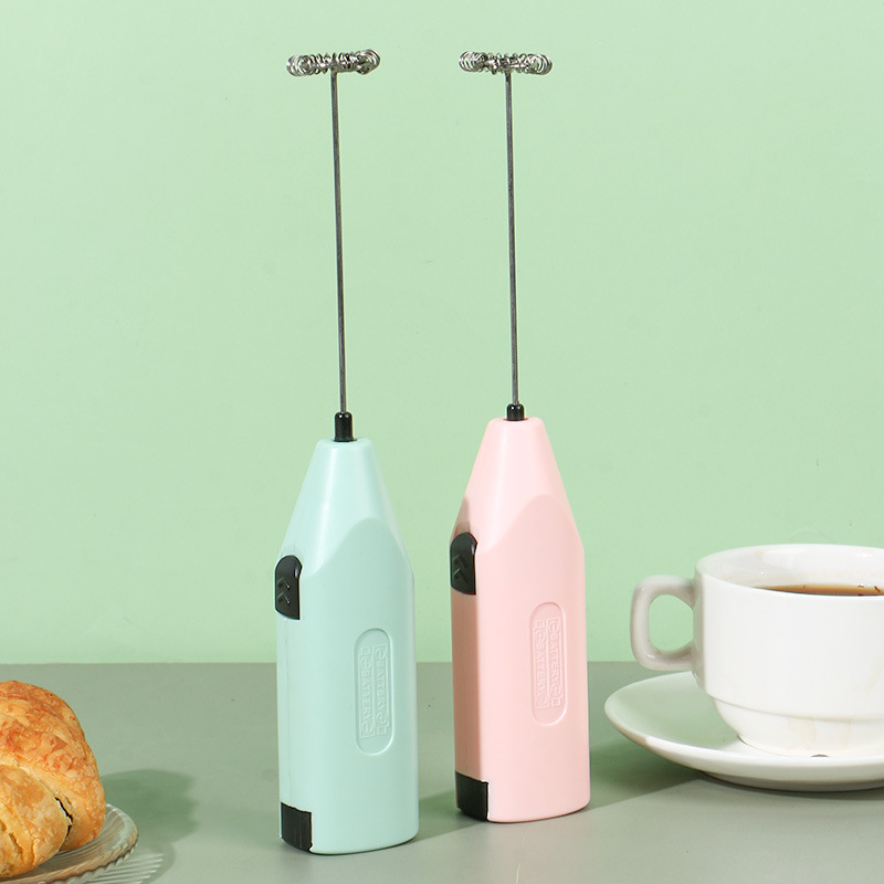 Mini electric mixer, egg beater, handheld coffee mixer, milk foam beater, kitchen baking egg beater details Picture