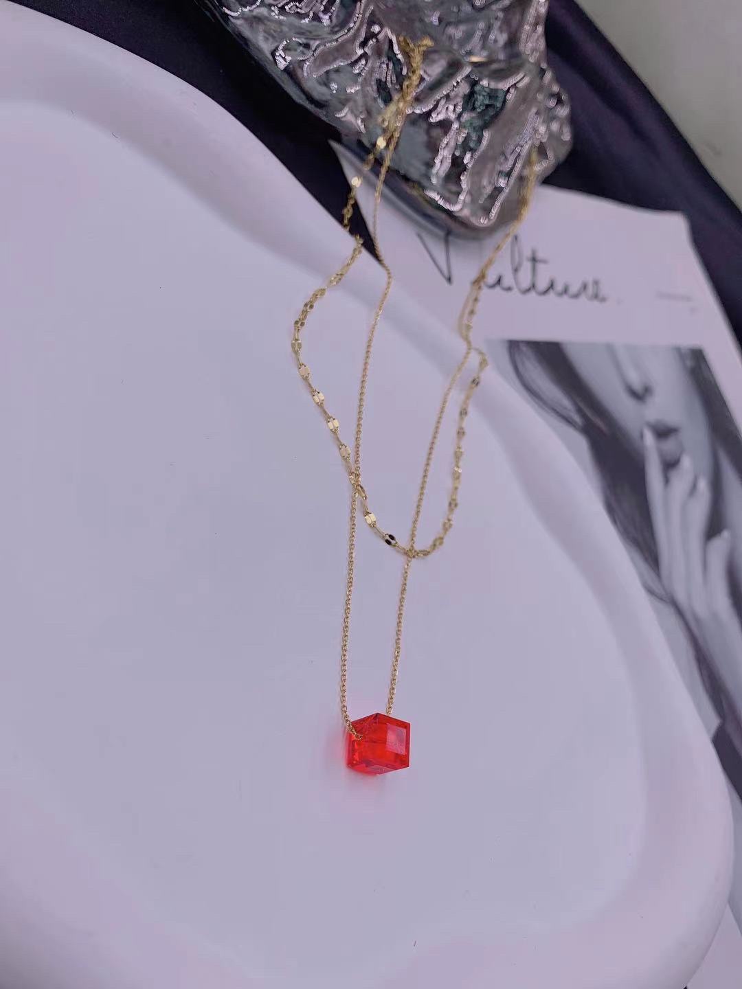 Cube sugar necklace Bao 'oulaibao 'oulaibao 'oulaibao 'oulaibao 'oulaibao