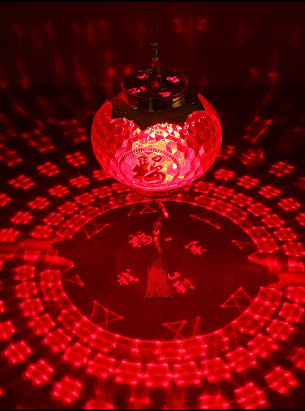 Xuchun's latest best-selling crystal lantern children's music portable battery lamp Specification image