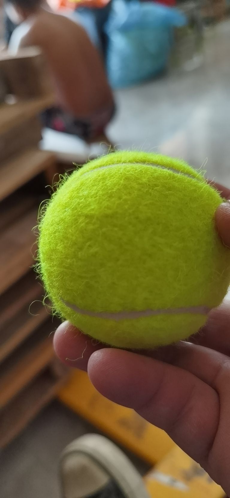 高级训练网球 羊毛网球详情图3