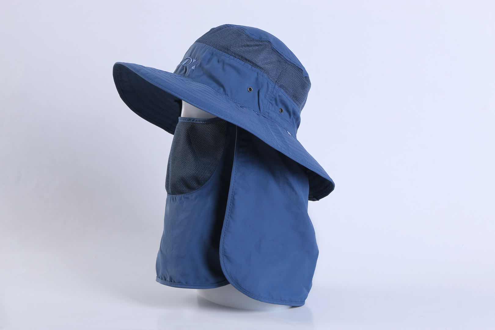 户外运动休闲旅游360度防晒帽详情图5