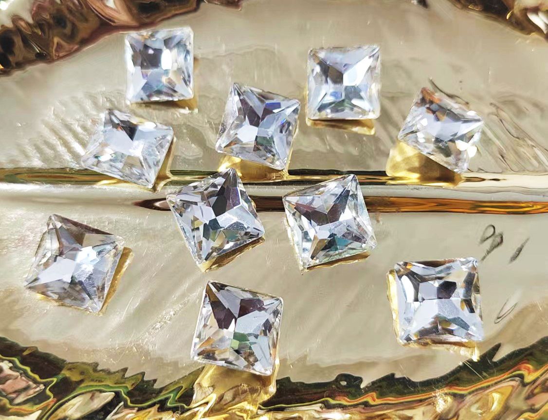 水晶玻璃珠/玻璃钻产品图