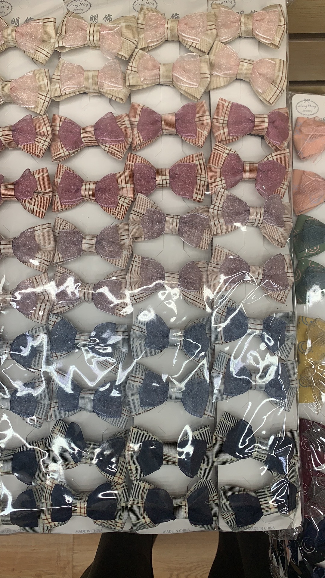 Korean fabric exquisite bow hair clip, top clip, side clip, bangs clip 20220100603