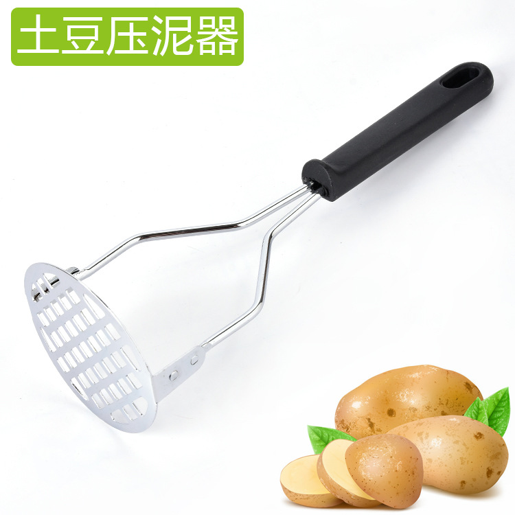 Potato puree press, fruit juicer, potato press, electroplated stainless steel potato puree and fruit juicer