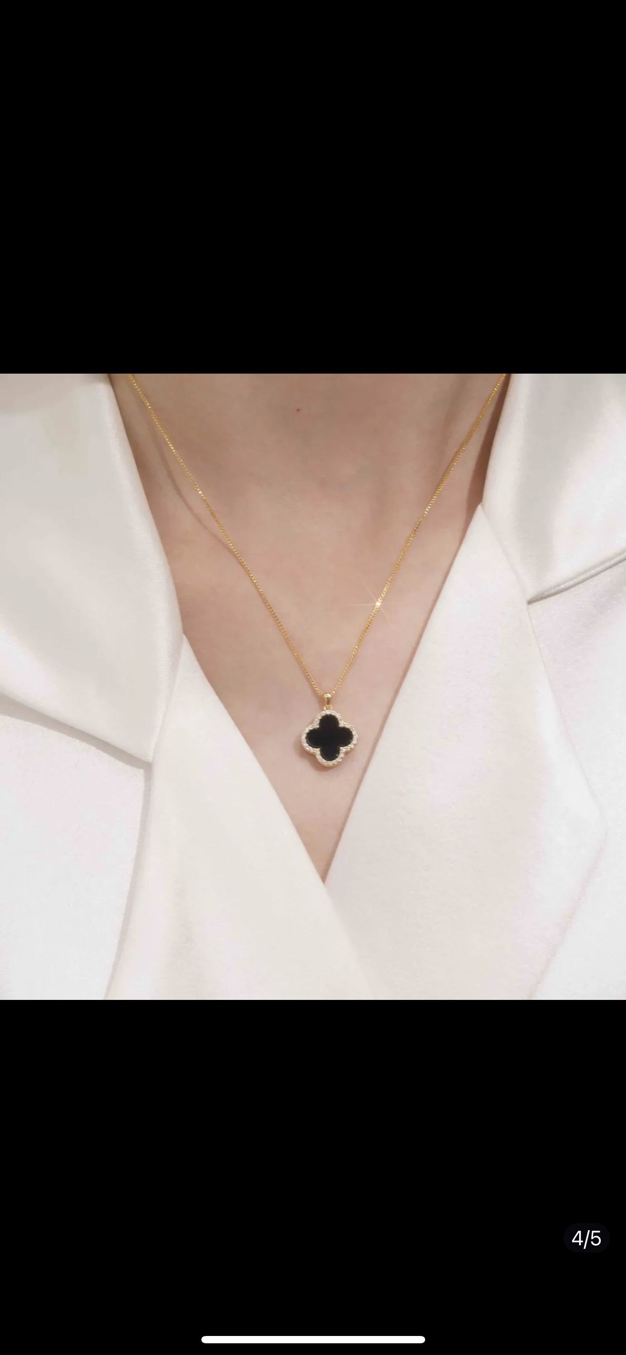 黑色花项链慕露银饰慕露银饰慕露银饰慕露银饰慕露银饰