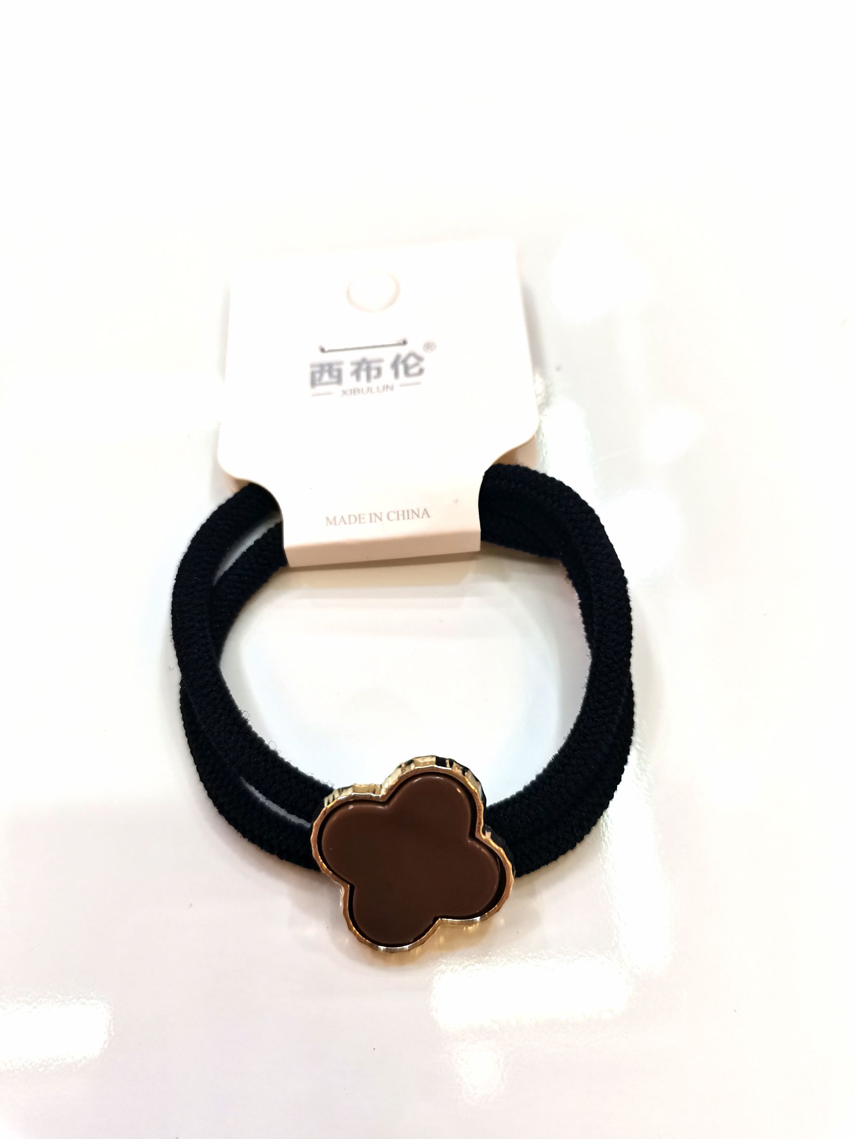 West Lun Jewelry Head Rope Hair Rope Hair Band Alloy Accessories Series Flower Gold Edge Advanced Version full figure