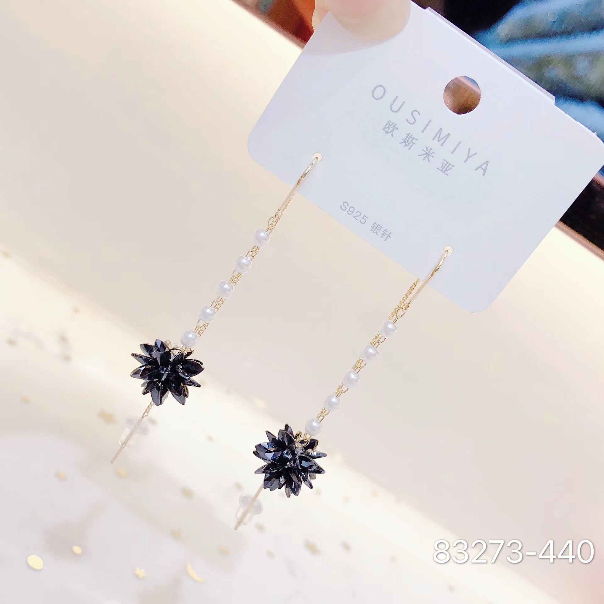 耳线系列/锆石系列/韩版耳环产品图