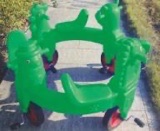 室内外家用 4人转转椅幼儿游戏车 厂家直销华隆玩具